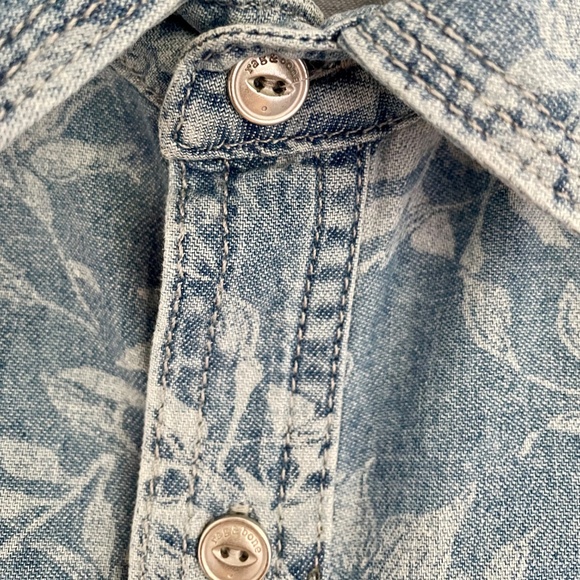 Rag & bone  Cropped Denim Shirt - Picture 4 of 8